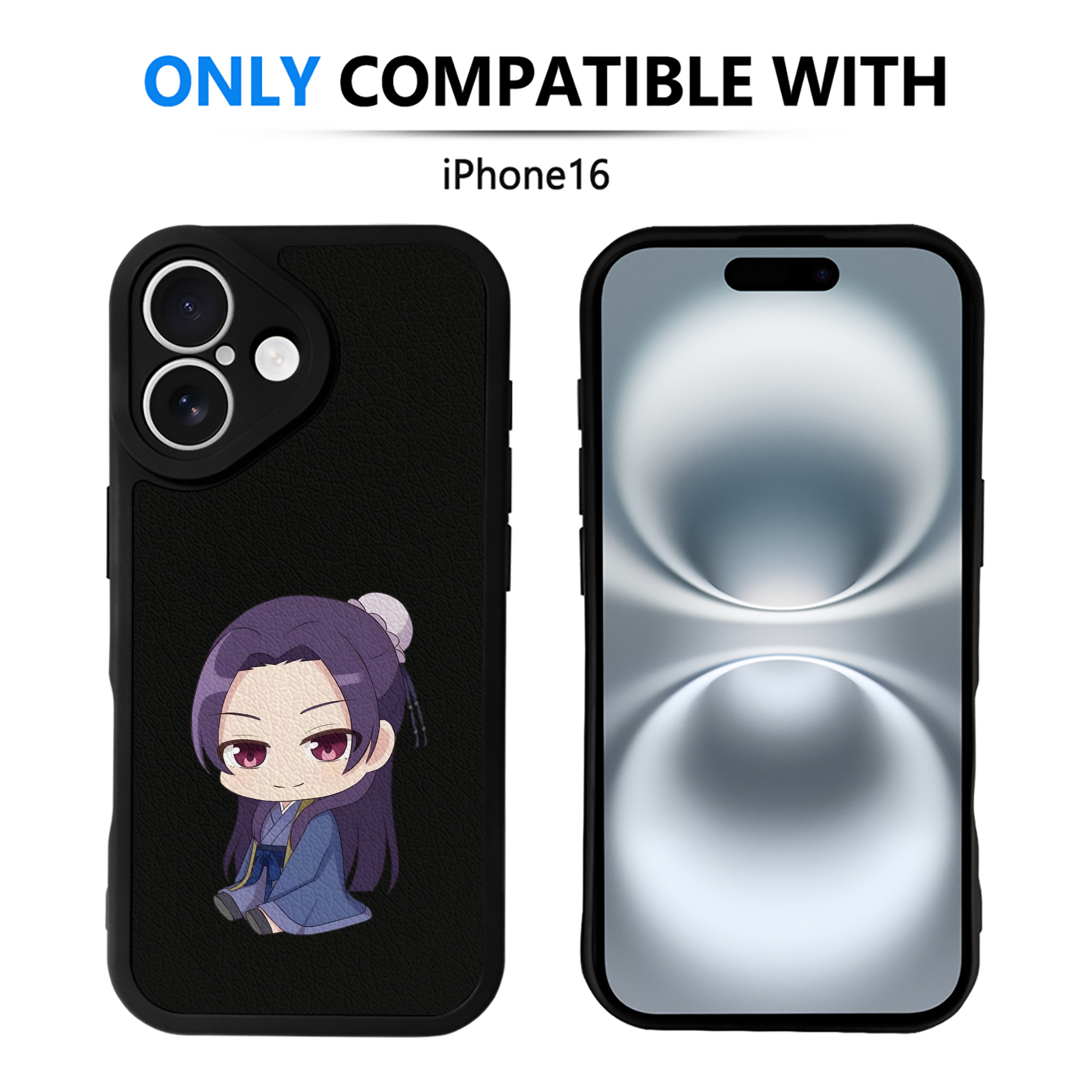薬屋のひとりごと The Apothecary Diaries 【iPhone 16シリーズ対応】シリコンスマホケース（レザー調） 材質：シリコン
